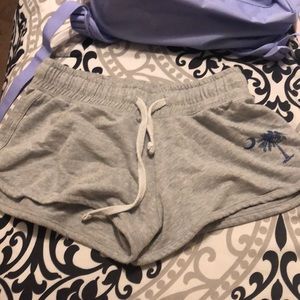 grey sleep shorts
